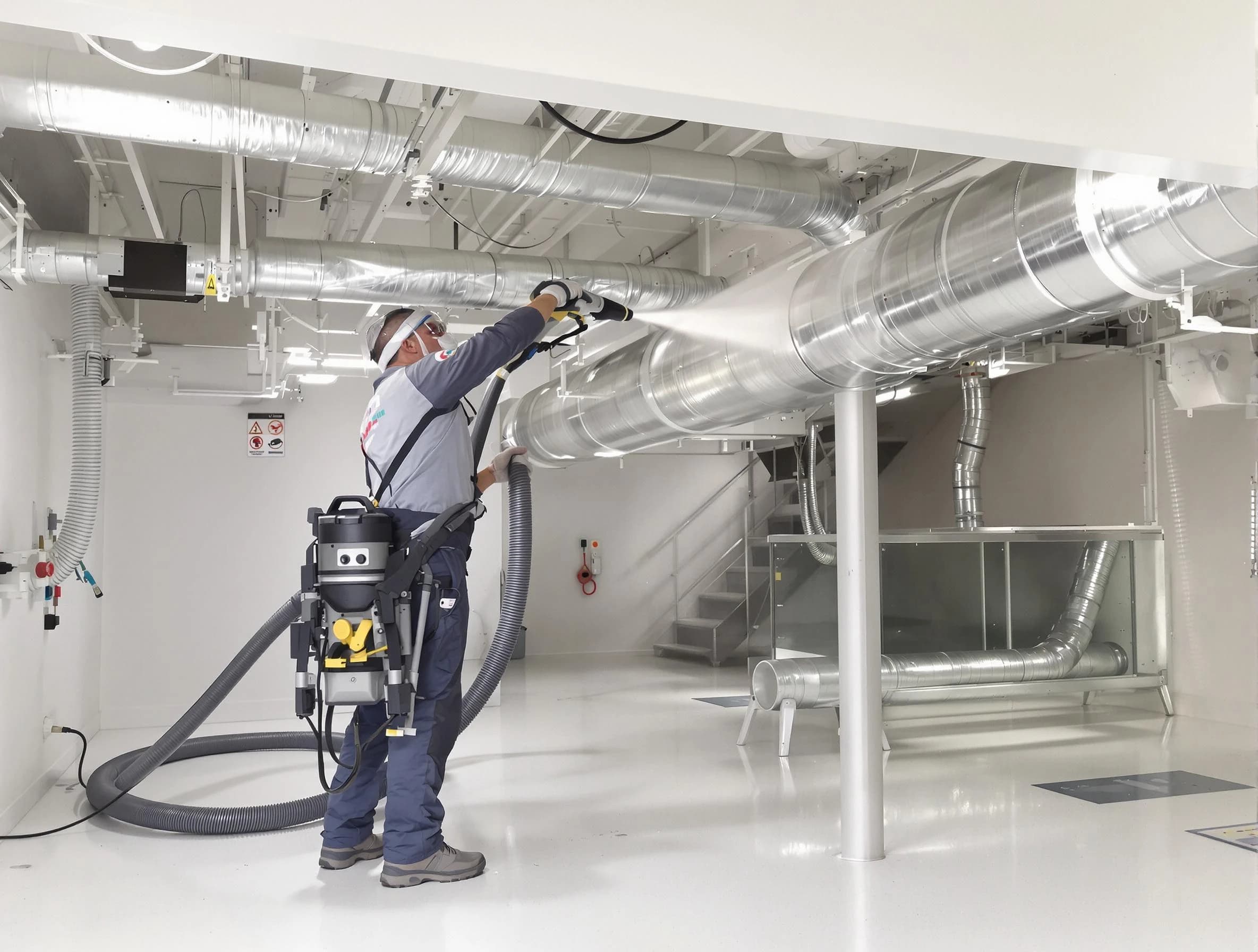 Professional central duct cleaning by Atlanta Air Duct Cleaning in Atlanta