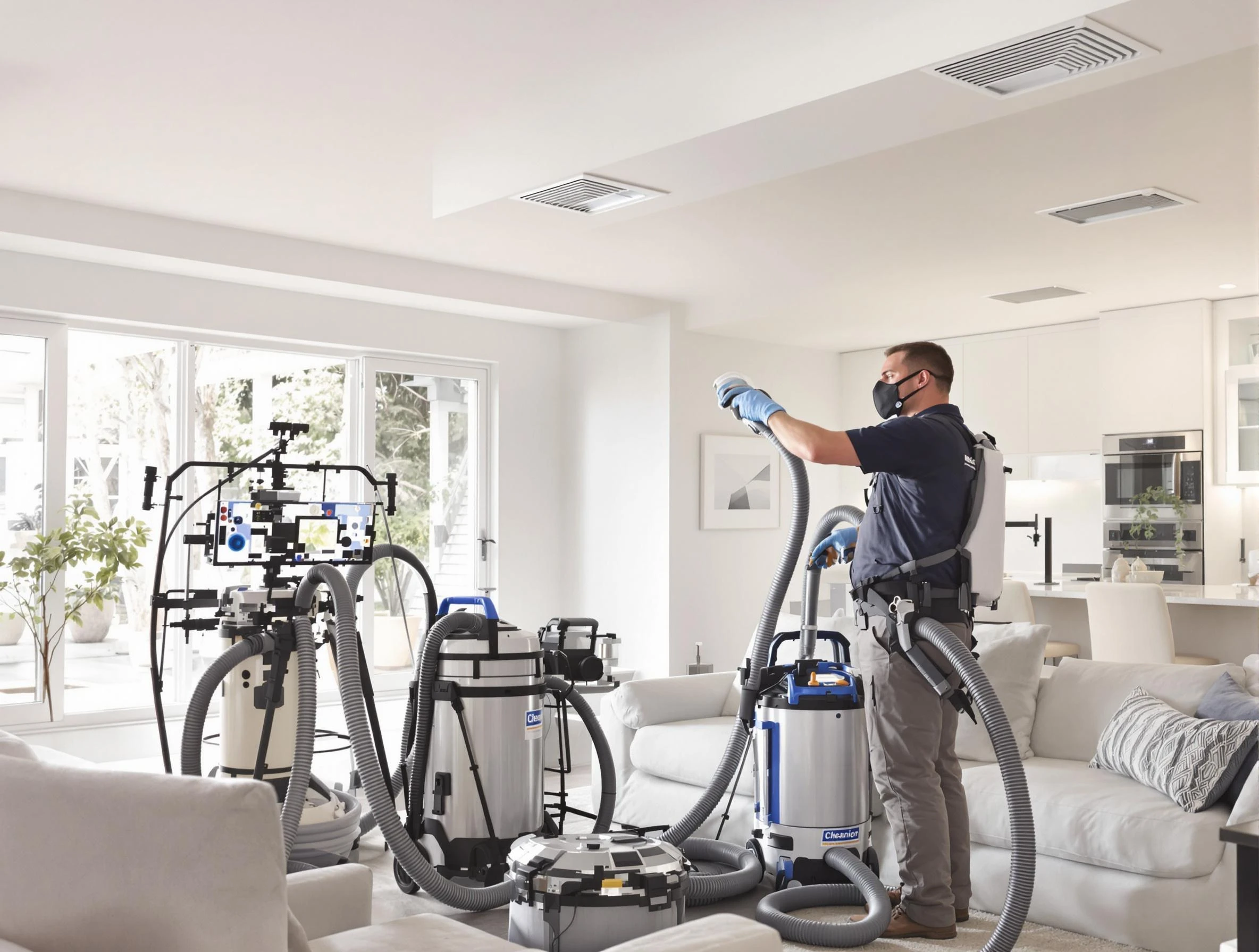 Professional AC duct cleaning by Atlanta Air Duct Cleaning in Atlanta