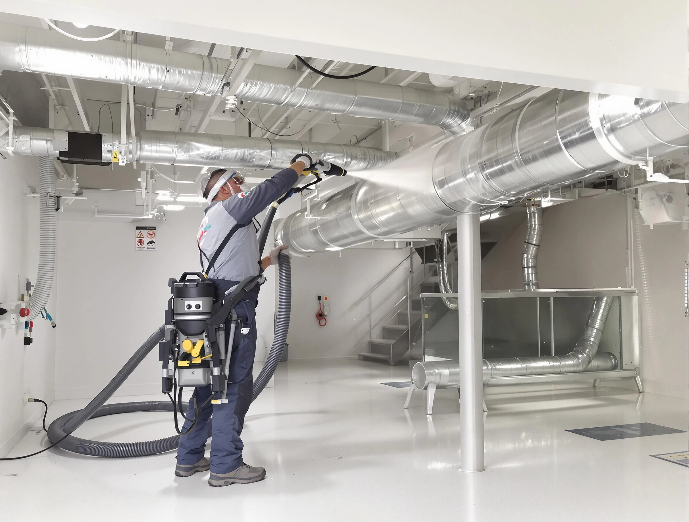 Professional central duct cleaning by Atlanta Air Duct Cleaning in Atlanta