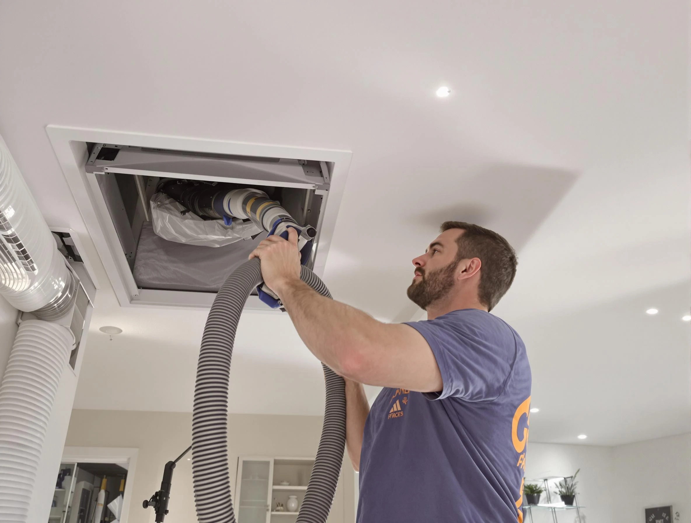 Precision indoor duct cleaning by Atlanta Air Duct Cleaning in Atlanta
